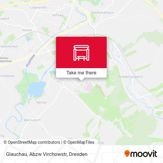Карта Glauchau, Abzw Virchowstr