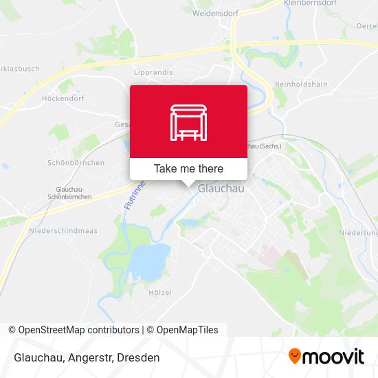 Карта Glauchau, Angerstr