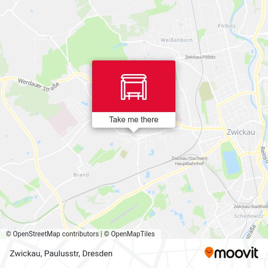 Карта Zwickau, Paulusstr