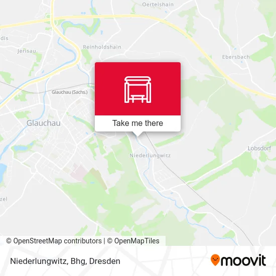 Карта Niederlungwitz, Bhg