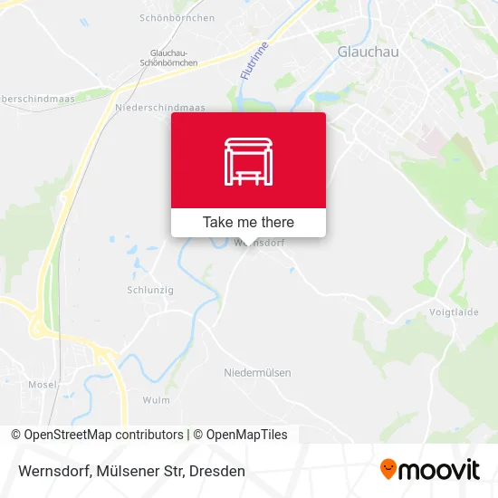 Карта Wernsdorf, Mülsener Str