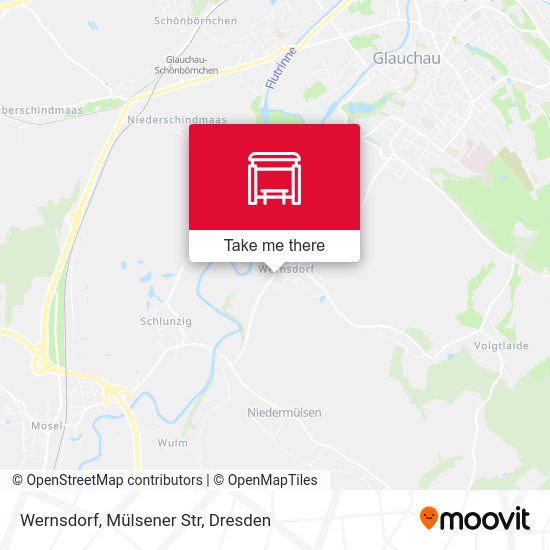 Карта Wernsdorf, Mülsener Str