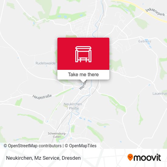 Карта Neukirchen, Mz Service