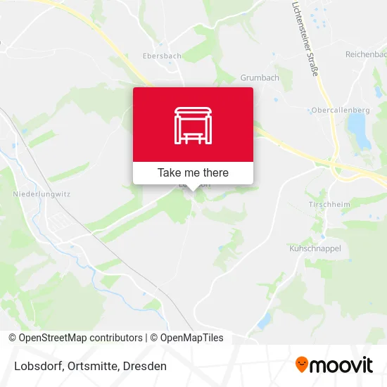 Карта Lobsdorf, Ortsmitte
