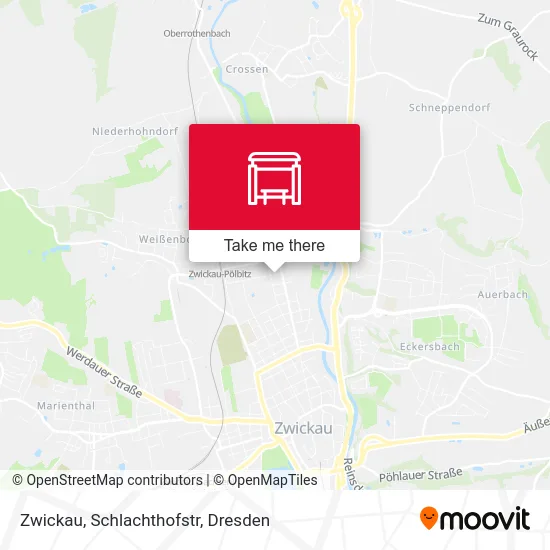 Карта Zwickau, Schlachthofstr
