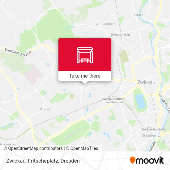 Карта Zwickau, Fritscheplatz