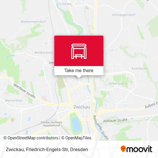 Карта Zwickau, Friedrich-Engels-Str