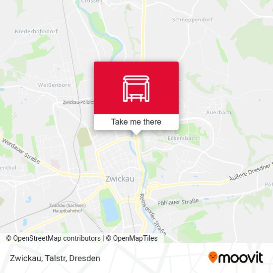 Карта Zwickau, Talstr