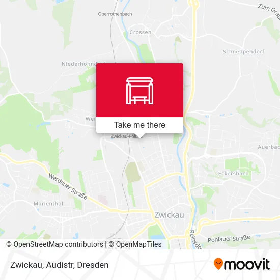 Карта Zwickau, Audistr