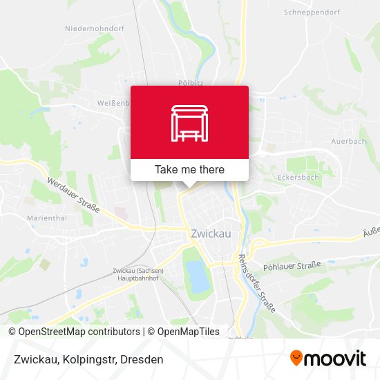 Карта Zwickau, Kolpingstr