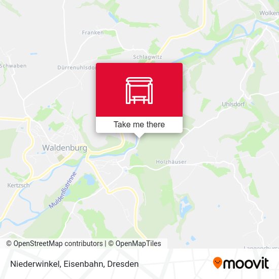 Карта Niederwinkel, Eisenbahn