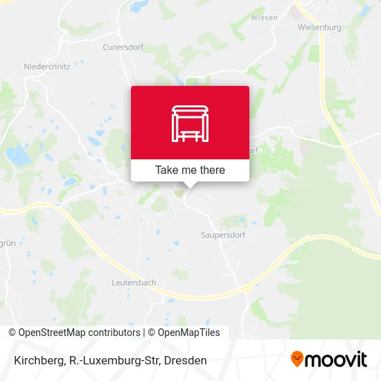 Карта Kirchberg, R.-Luxemburg-Str