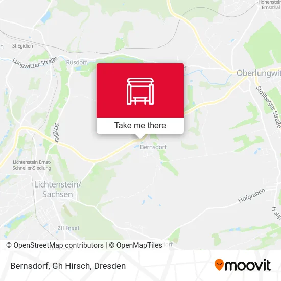 Карта Bernsdorf, Gh Hirsch