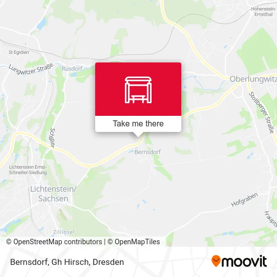 Карта Bernsdorf, Gh Hirsch