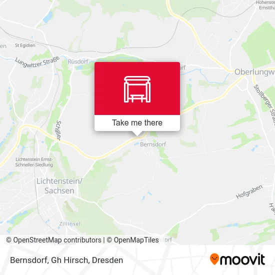 Карта Bernsdorf, Gh Hirsch