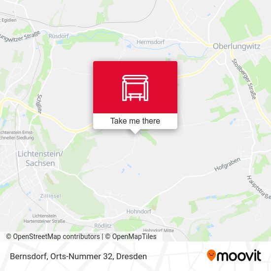 Карта Bernsdorf, Orts-Nummer 32