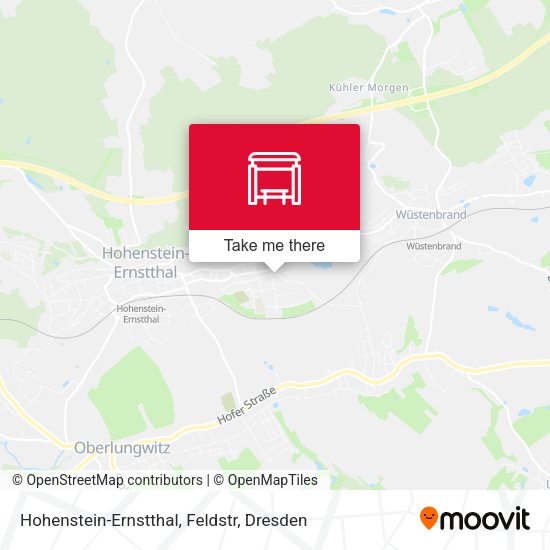 Карта Hohenstein-Ernstthal, Feldstr