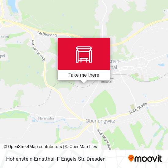 Карта Hohenstein-Ernstthal, F-Engels-Str