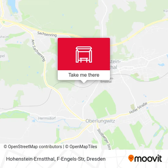 Карта Hohenstein-Ernstthal, F-Engels-Str