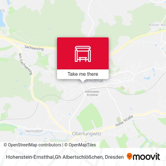 Карта Hohenstein-Ernstthal,Gh Albertschlößchen