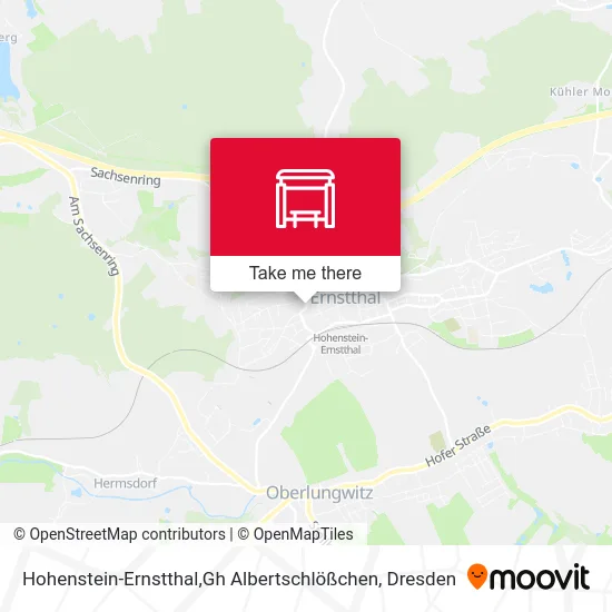 Карта Hohenstein-Ernstthal,Gh Albertschlößchen