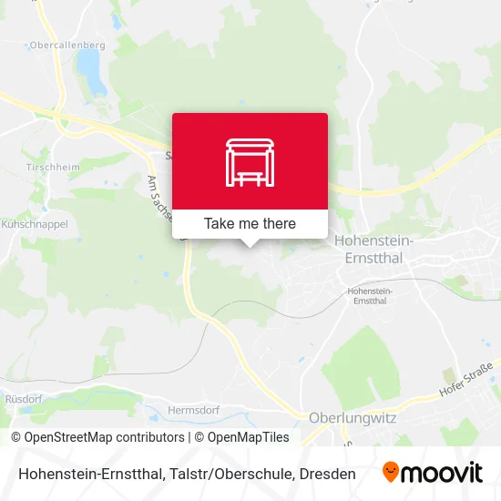 Карта Hohenstein-Ernstthal, Talstr / Oberschule