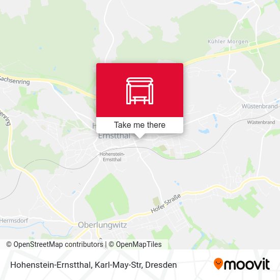 Карта Hohenstein-Ernstthal, Karl-May-Str