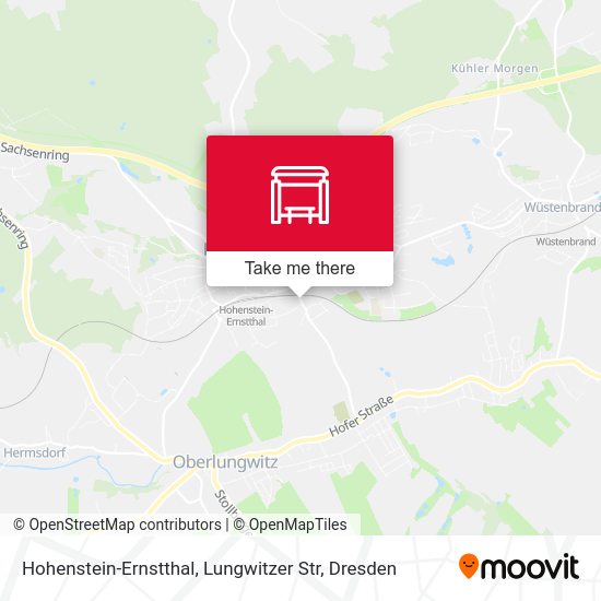 Карта Hohenstein-Ernstthal, Lungwitzer Str