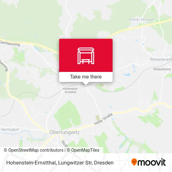 Карта Hohenstein-Ernstthal, Lungwitzer Str