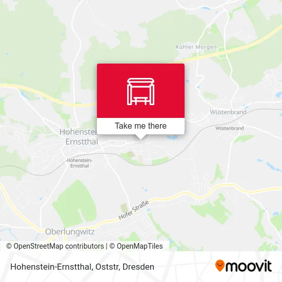 Карта Hohenstein-Ernstthal, Oststr