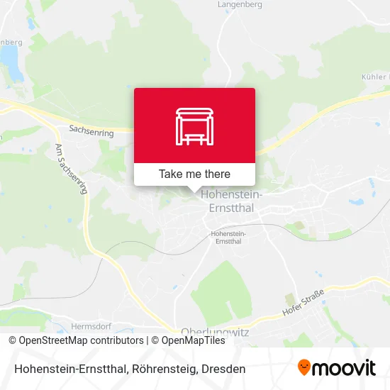 Карта Hohenstein-Ernstthal, Röhrensteig