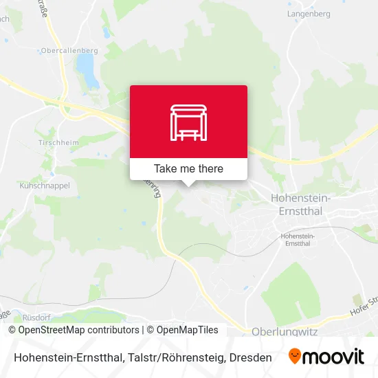 Карта Hohenstein-Ernstthal, Talstr / Röhrensteig