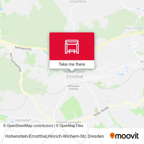Карта Hohenstein-Ernstthal,Hinrich-Wichern-Str