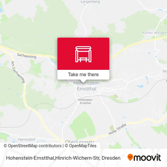 Карта Hohenstein-Ernstthal,Hinrich-Wichern-Str