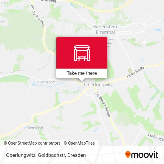 Карта Oberlungwitz, Goldbachstr