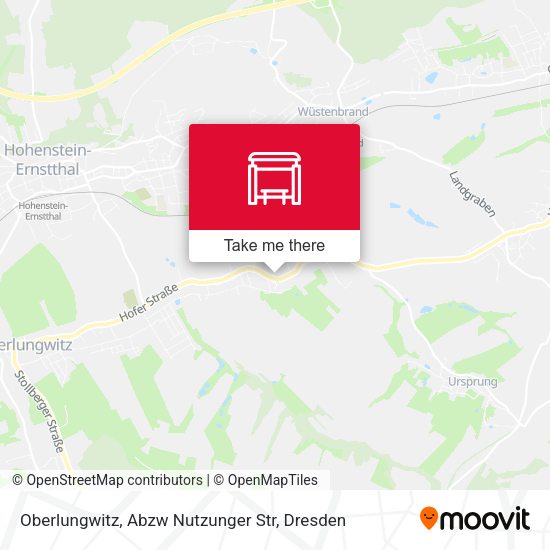 Карта Oberlungwitz, Abzw Nutzunger Str