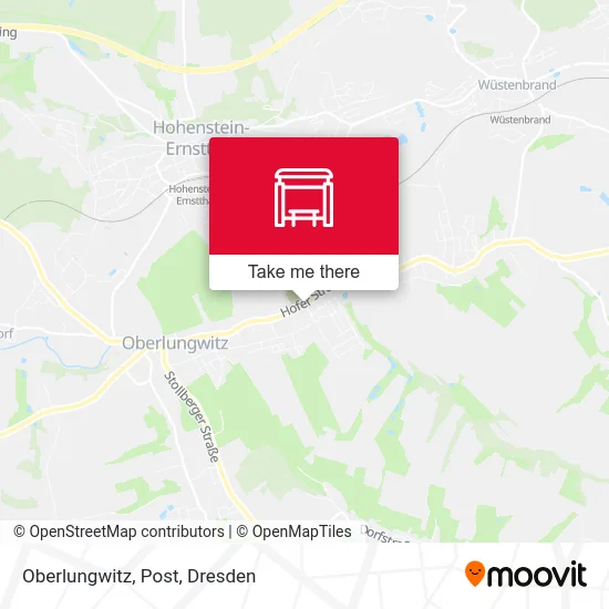Карта Oberlungwitz, Post