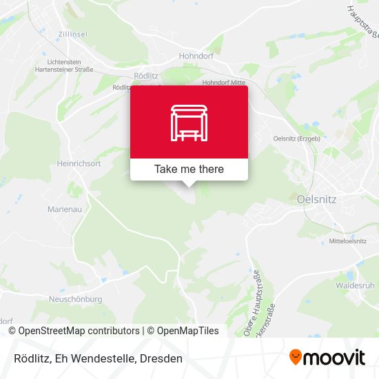 Карта Rödlitz, Eh Wendestelle