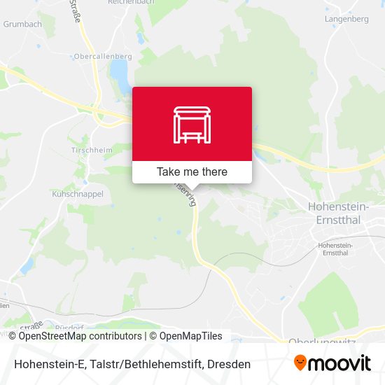 Карта Hohenstein-E, Talstr / Bethlehemstift
