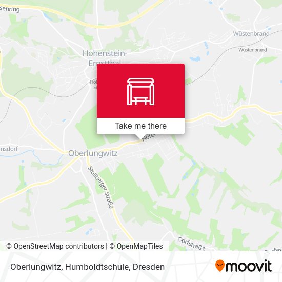 Карта Oberlungwitz, Humboldtschule