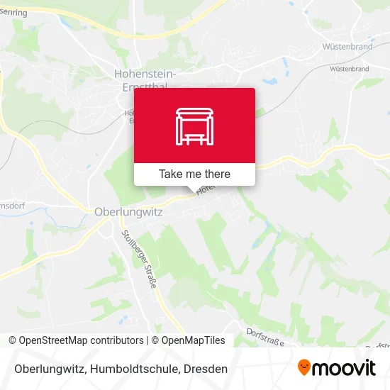 Карта Oberlungwitz, Humboldtschule