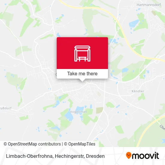 Карта Limbach-Oberfrohna, Hechingerstr