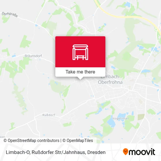 Карта Limbach-O, Rußdorfer Str / Jahnhaus