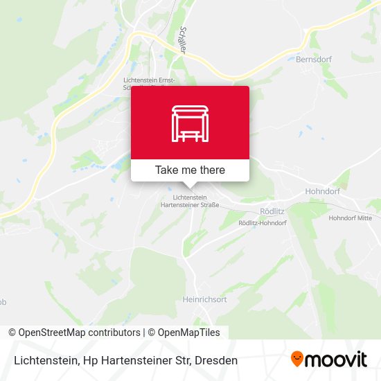 Карта Lichtenstein, Hp Hartensteiner Str