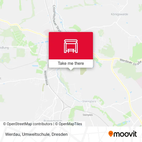 Карта Werdau, Umweltschule