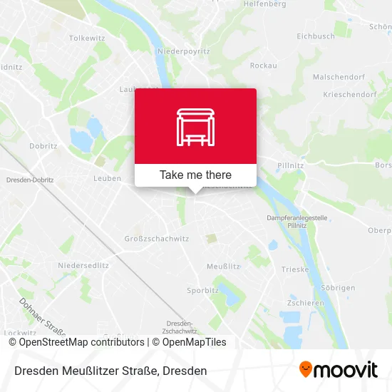 Карта Dresden Meußlitzer Straße