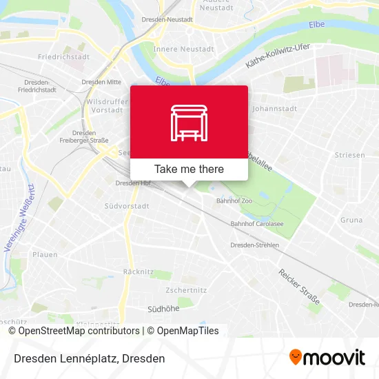 Карта Dresden Lennéplatz