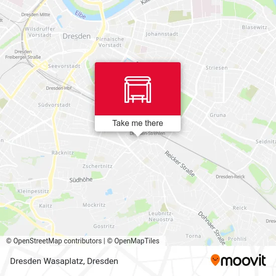Карта Dresden Wasaplatz
