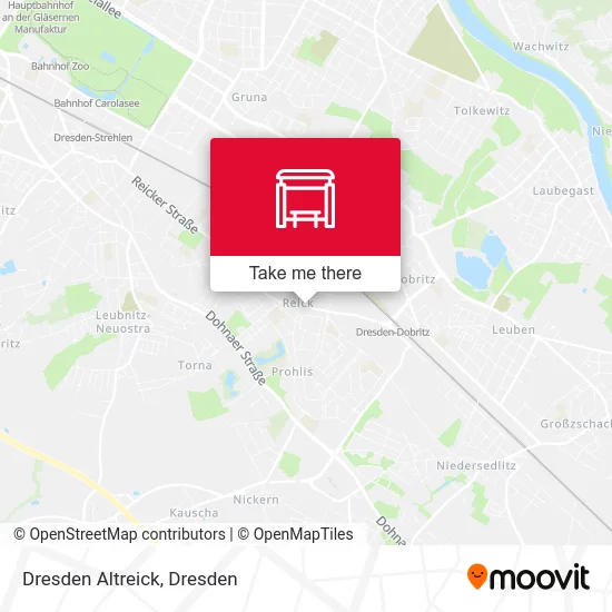 Карта Dresden Altreick