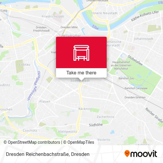 Карта Dresden Reichenbachstraße